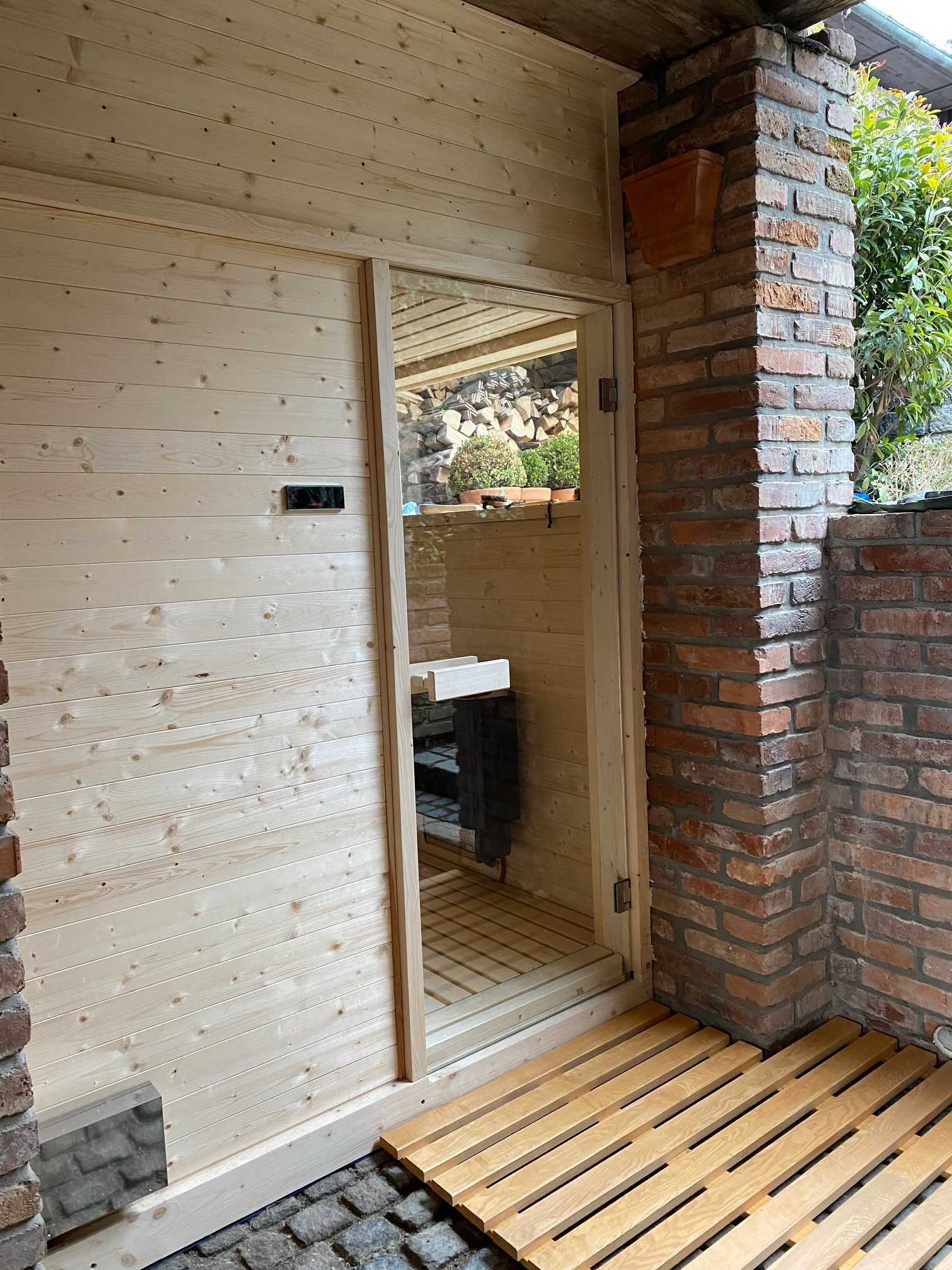 Finská sauna na míru s kamny