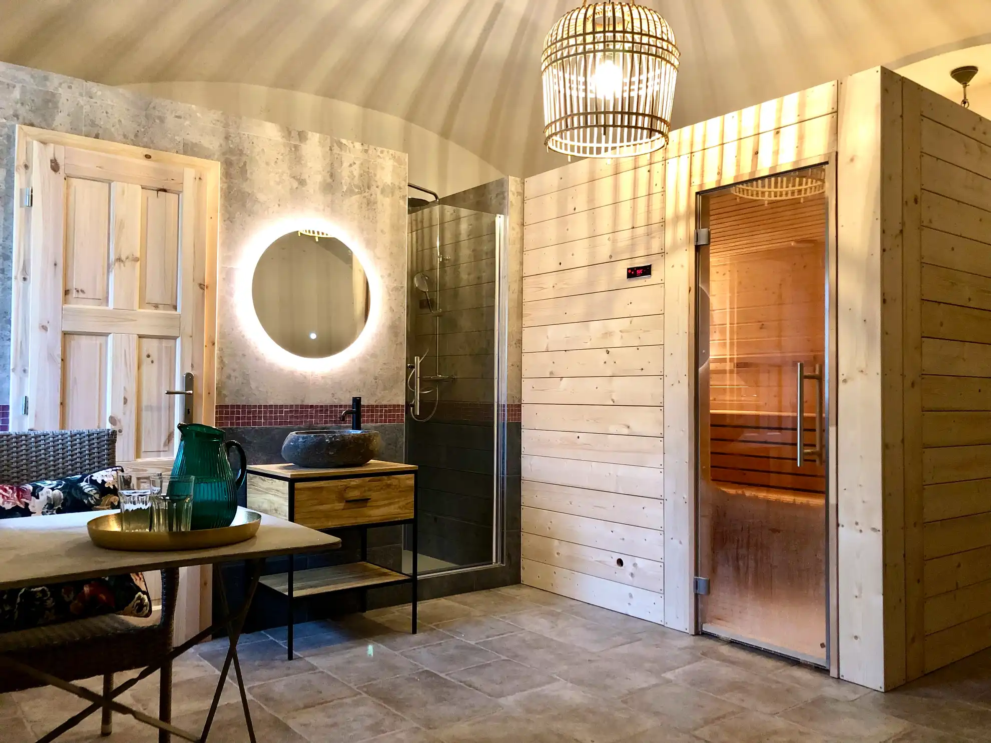 Finská sauna na klíč Petr